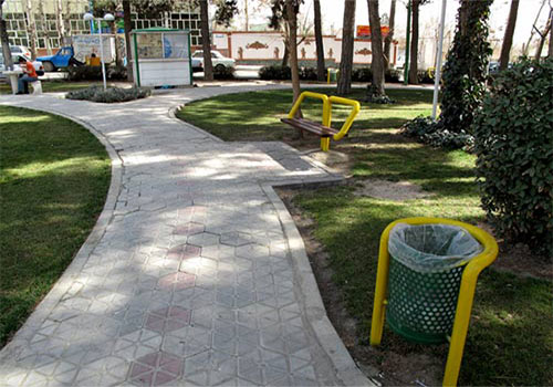 تولید سطل زباله پارکی اصفهان