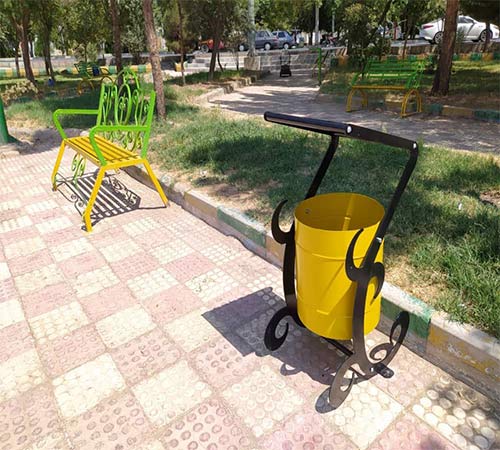 تولیدی سطل زباله پارکی در تهران